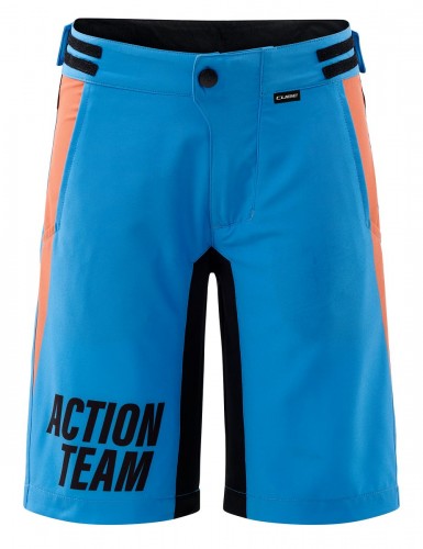Cube X Action Team Kinder Fahrrad Short Hose kurz blau/orange 2022 