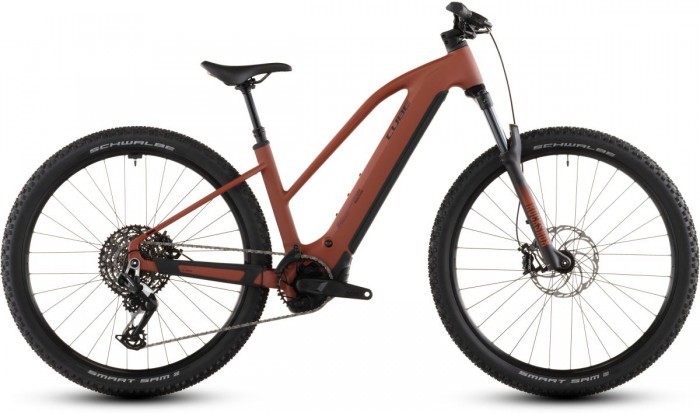 Cube Reaction Hybrid Race 800 27.5'' / 29'' Trapeze E-Bike MTB Pedelec amber/black 2026 