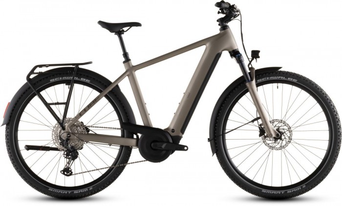 Cube Nuride Hybrid Pro 600 28'' E-Bike Trekking Pedelec flashstone/chrome 2026 