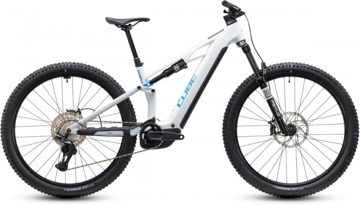 Cube Stereo Hybrid ONE44 HPC Pro 800 27.5'' / 29'' Carbon E-Bike MTB Pedelec metallicwhite/blue 2027 