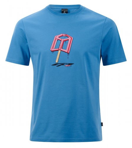 Cube Organic Shred von Schleck Freizeit T-Shirt blau 2020 