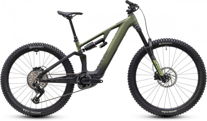 Cube AMS Hybrid 177 C:62 TM 600X 29'' Carbon E-Bike MTB Pedelec reedgreen/gills 2027 
