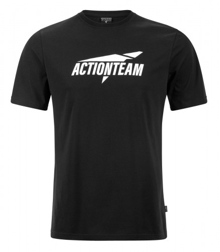 Cube Organic Action Team Freizeit T-Shirt schwarz 2020 