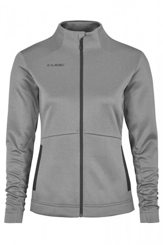 Cube ATX Midlayer Damen Fahrrad Jacke melange grau 2026 XXL (44)