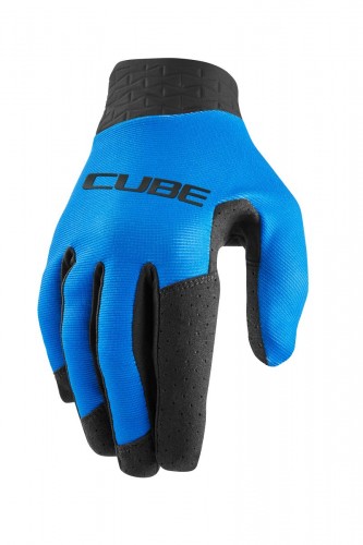 Cube Performance Fahrrad Handschuhe lang blau 2024 