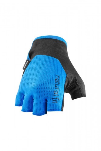 Cube X NF Fahrrad Handschuhe kurz schwarz/blau 2026 M (8)
