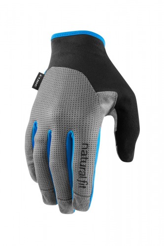 Cube X NF Fahrrad Handschuhe lang grau/blau 2026 