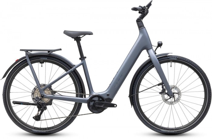 Cube Kathmandu Hybrid C:62 SLT 400X Easy Entry 28'' Carbon E-Bike Trekking Pedelec ashgrey/prizm 2027 