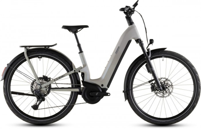 Cube Kathmandu Hybrid ONE11 HPC SLT 800 28'' Carbon Easy Entry E-Bike Trekking Pedelec glintsand/oatgrey 2026 