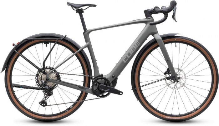 Cube Nuroad Hybrid C:62 Race 400X FE 28'' Carbon E-Bike Gravel Pedelec oldgrey/grey 2027 