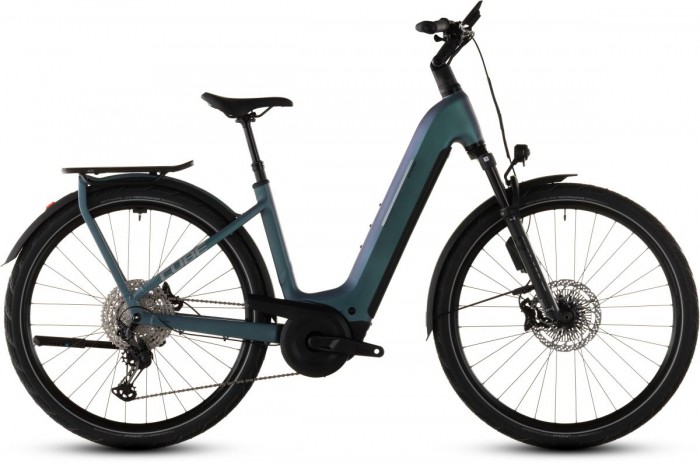 Cube Kathmandu Hybrid EXC 800 28'' Easy Entry E-Bike Trekking Pedelec smaragdgrey/prism 2026 