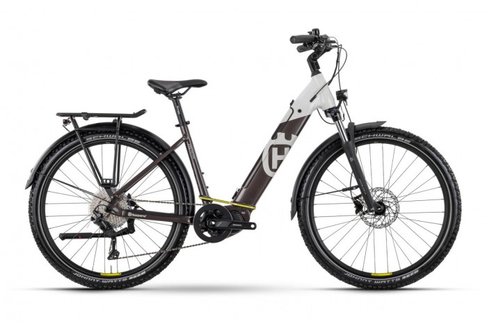 Husqvarna Cross Tourer CT2 27.5'' Wave Unisex Pedelec E-Bike Trekking Fahrrad weiß/bronzfarben 2024 