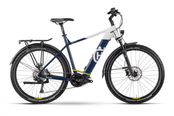 Husqvarna Cross Tourer CT3 27.5'' Pedelec E-Bike Trekking Fahrrad weiß/blau 2024 50 cm (M)