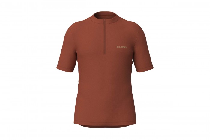 Cube Cmpt Fahrrad Trikot kurz rot 2026 