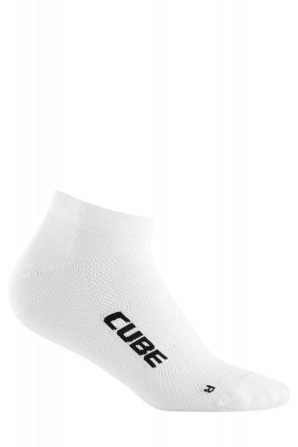 Cube Blackline Low Cut Fahrrad Socken weiß 2024 