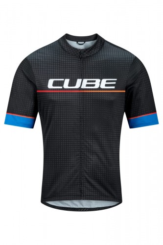 Cube Cmpt Teamline Fahrrad Trikot kurz schwarz 2026 L (50/52)