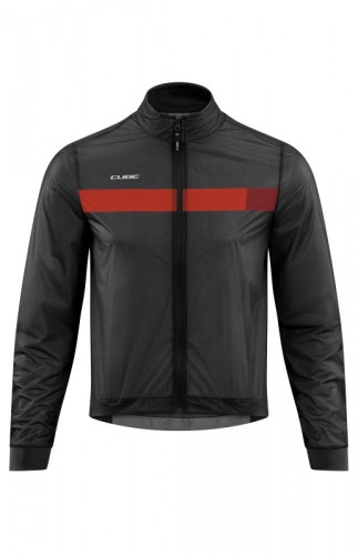 Cube Teamline Fahrrad Windjacke schwarz/rot 2026 L (50/52)