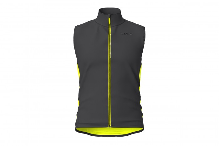 Cube Cmpt Fahrrad Windweste schwarz/gelb 2026 XL (54/56)