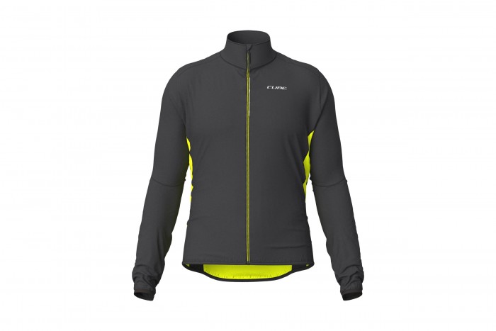 Cube Cmpt Fahrrad Windjacke schwarz/gelb 2026 L (50/52)