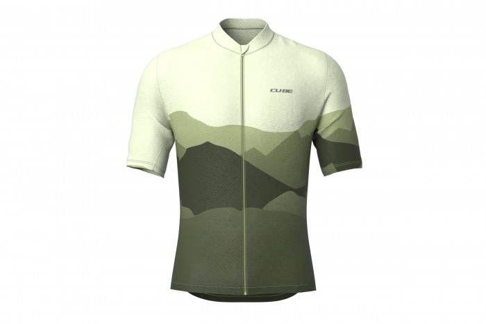 Cube Cmpt Fahrrad Trikot kurz grün 2027 