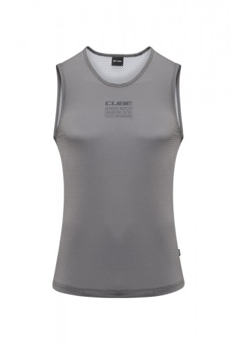 Cube Mesh Fahrrad Body Shirt Unterhemd grau 2026 