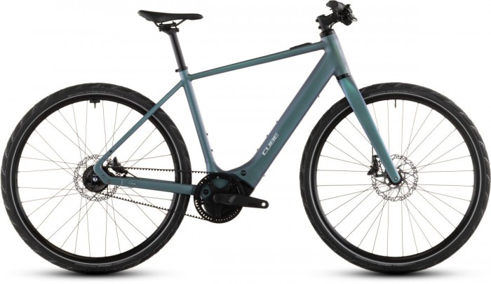 Cube Editor Hybrid SLT 400X 28'' E-Bike City Pedelec smaragdgrey/prism 2026 
