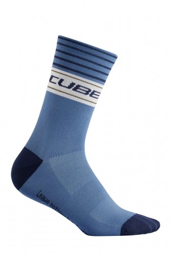 Cube Blackline High Cut Fahrrad Socken blau 2024 