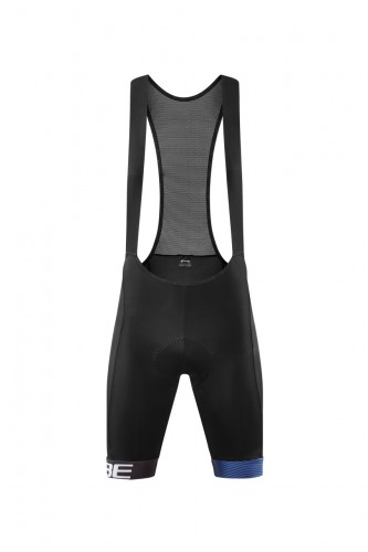Cube Teamline Fahrrad Trägerhose kurz schwarz/blau 2026 