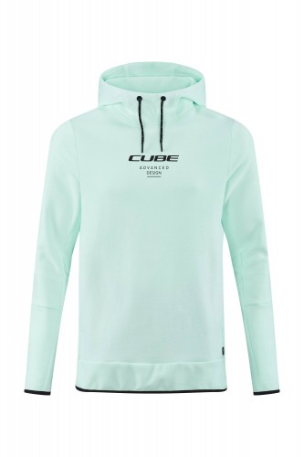 Cube Advanced Freizeit Hoodie / Pullover mint grün 2026 