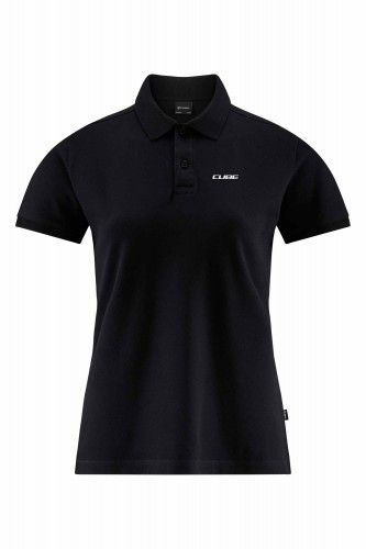 Cube Organic Polo Damen Freizeit T-Shirt schwarz 2026 XXXL (46)