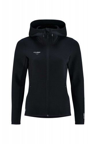 Cube Zip Advanced Damen Freizeit Hoodie / Pullover schwarz 2026 XS (34)