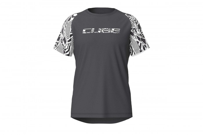 Cube Razzle Dazzle Fahrrad Trikot kurz schwarz/weiß 2025 