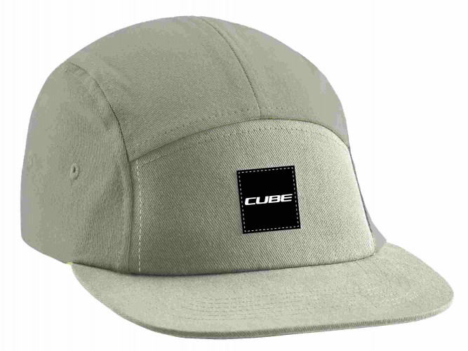 Cube 5 Panel Cap / Mütze olive grün 