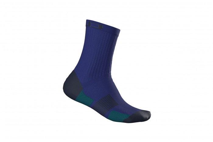 Cube MTB X Actionteam High Cut Fahrrad Socken blau 2025 