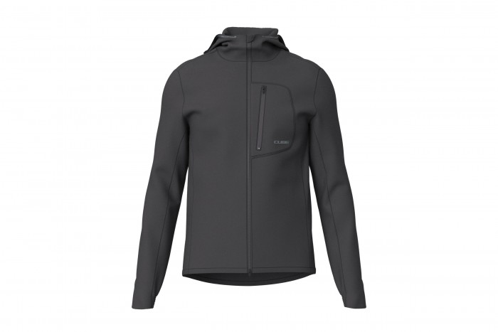 Cube Fahrrad Windjacke schwarz 2025 M (46/48)