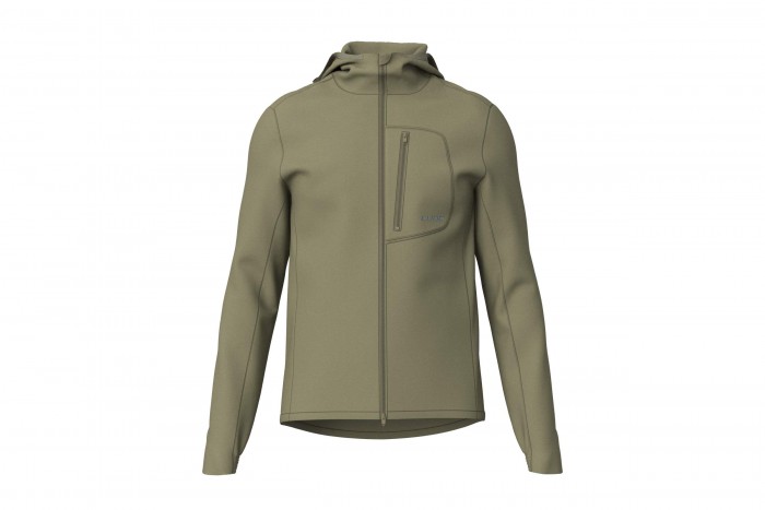 Cube Fahrrad Windjacke olive grün 2025 