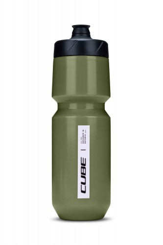 Cube Flow Fahrrad Trinkflasche 0.75L olive grün 
