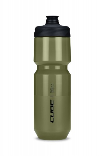Cube Flow DS Fahrrad Trinkflasche 0.75L olive grün 
