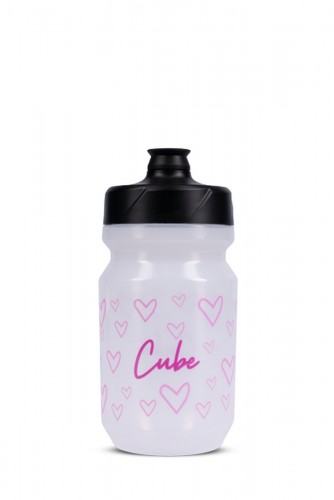 Cube Flow 400 Kinder Fahrrad Trinkflasche transparent 