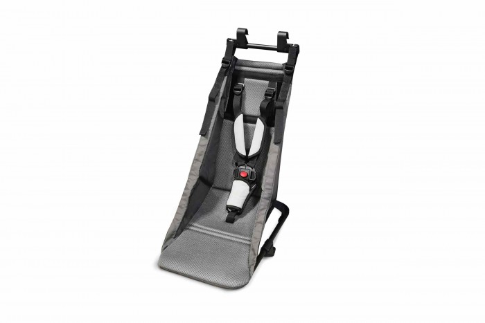 Cube Babyschale für Kinder Fahrradanhänger Double CMPT black 
