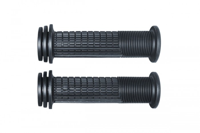 Natural Fit 16.0mm Kinder Fahrrad Griffe mit Prallschutz schwarz 