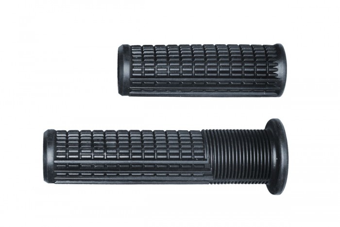 Natural Fit 22.2mm Kinder Fahrrad Griffe mit Drehgriffschalter schwarz 