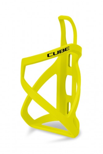 Cube HPP Fahrrad Flaschenhalter links matt gelb 