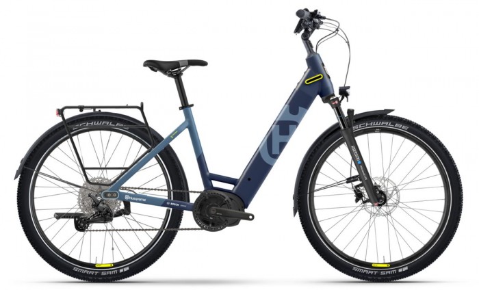 Husqvarna Crosser 2 27.5'' Wave Unisex Pedelec E-Bike Trekking Fahrrad blau 2024 