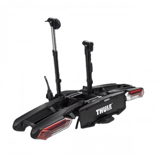 Thule Epos Klappbarer E-Bike Anhängerkupplungs Fahrradträger für 2 Fahrräder schwarz 