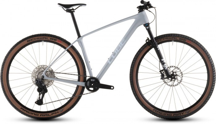 Cube Reaction C:62 Race 29'' Carbon MTB Fahrrad foggrey/white 2026 