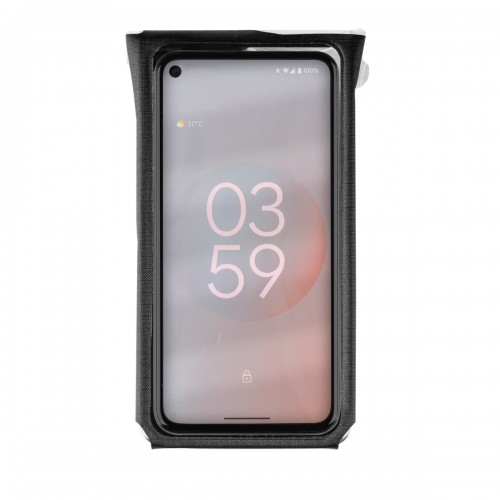 Topeak Phone DryBag M wetterfeste Smartphone-Hülle für Display bis 6.5'' mit QuickClick schwarz 