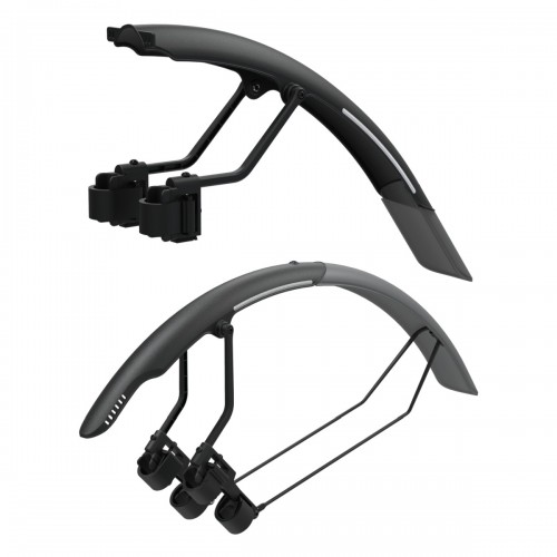 Topeak TetraFender R1 & R2 Rennrad Fahrrad Schutzblechset schwarz 