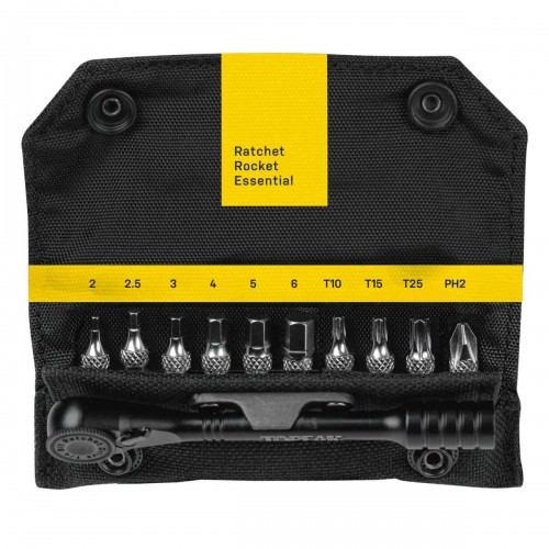 Topeak Ratchet Rocket Essential Ratsche Mini Werkzeug Set 