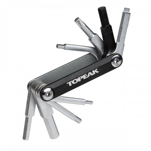 Topeak Nano 9 Fahrrad Mini Wekzeug Set schwarz 